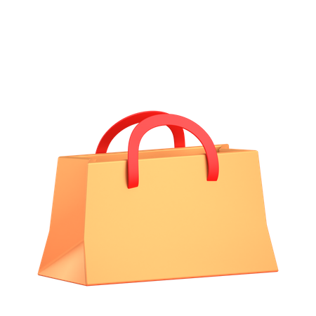 Shopping bag 3D Illustration