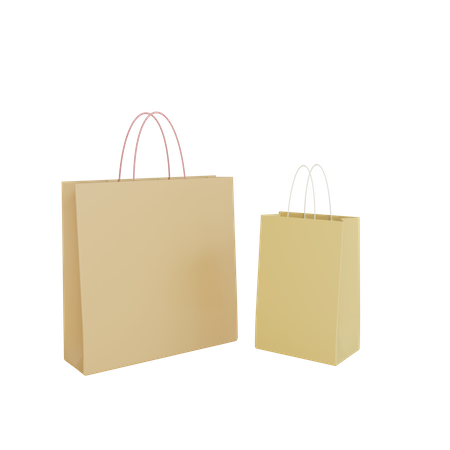 Shopping Bag  3D Illustration