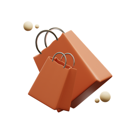 Shopping Bag 3D Icon