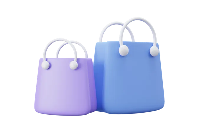 Shopping bag 3D Icon