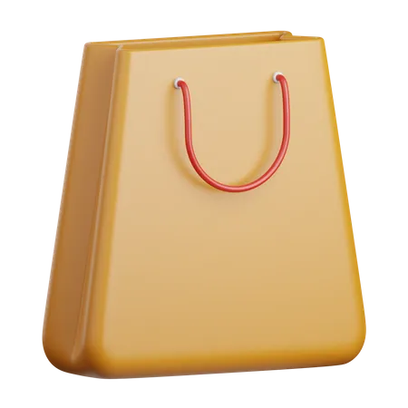 Shopping Bag 3D Icon