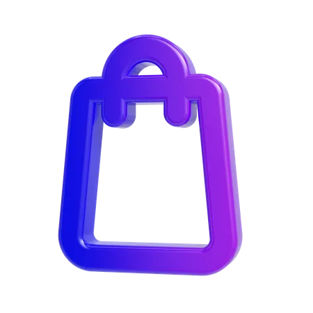 Shopping bag  3D Icon