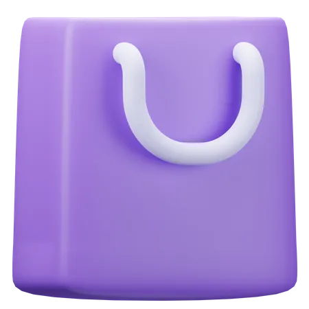 Shopping Bag 3 D Illustration 3D Icon