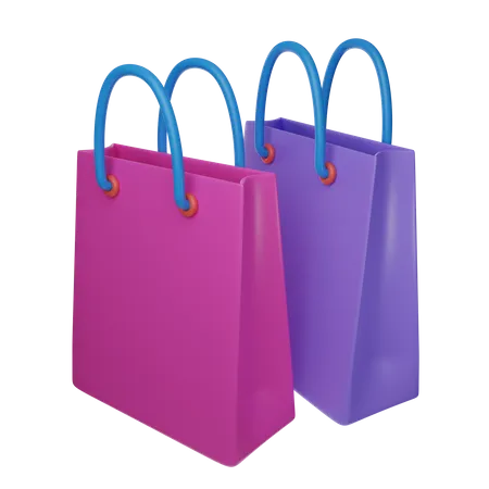 Shopping Bag 3 D 3D Icon
