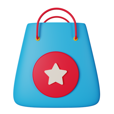 Shopping Bag  3D Icon
