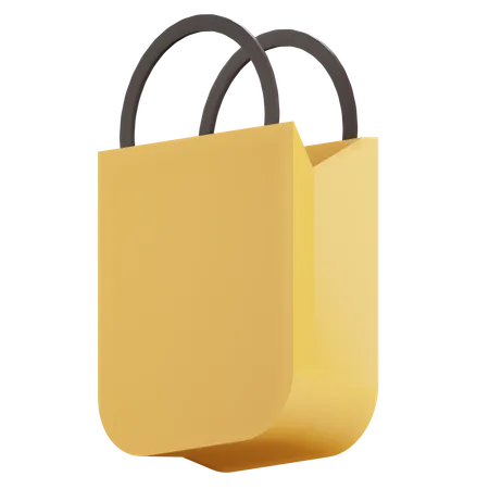 Shopping Bag 3 D Icon Illustration 3D Icon