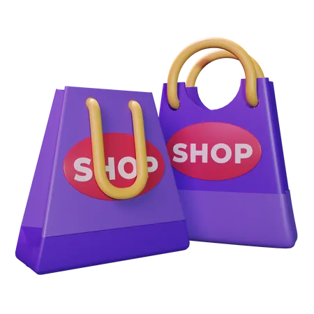 Shopping Bag 3 D Icon Suitable For Asset Finance Web Icon Digital Products Etc 3D Icon