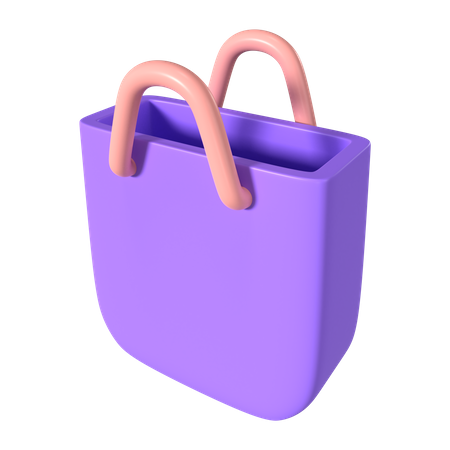 Shopping Bag Empty  3D Icon