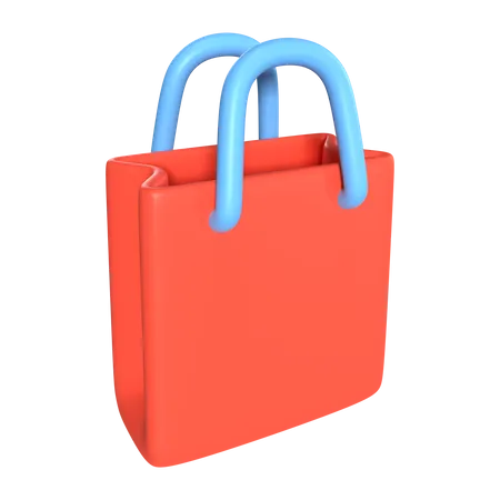 This Is Shopping Bag Empty 3 D Render Illustration Icon High Resolution Png File Isolated On Transparent Background Available 3 D Model File Format BLEND OBJ FBX And GLTF 3D Icon