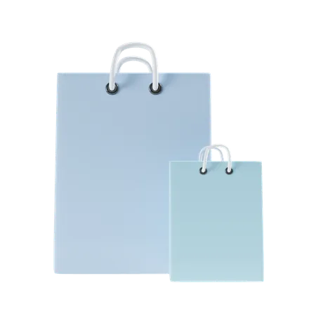 Shop Bag Minimal 3 D Illustration 3D Icon