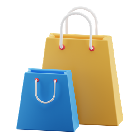 Shopping Bags  3D Icon