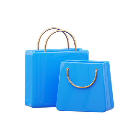 Shopping Bags  3D Icon