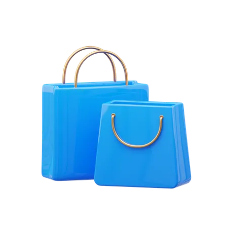 Shopping Bags  3D Icon