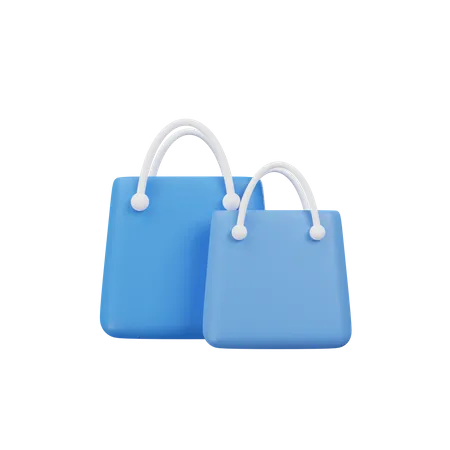 Shopping Bags  3D Icon