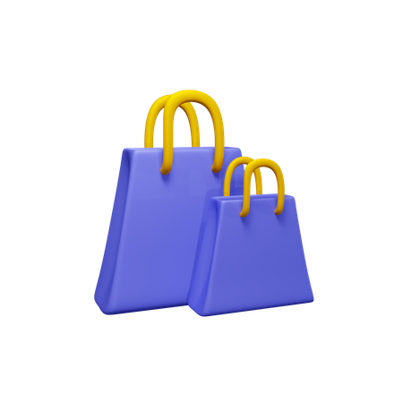 Shopping Bags  3D Icon