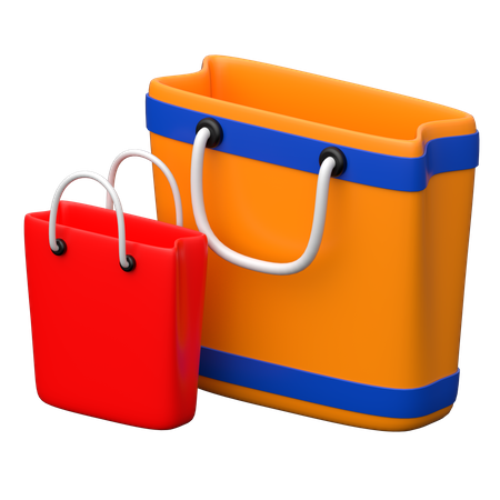 Shopping Bags  3D Icon