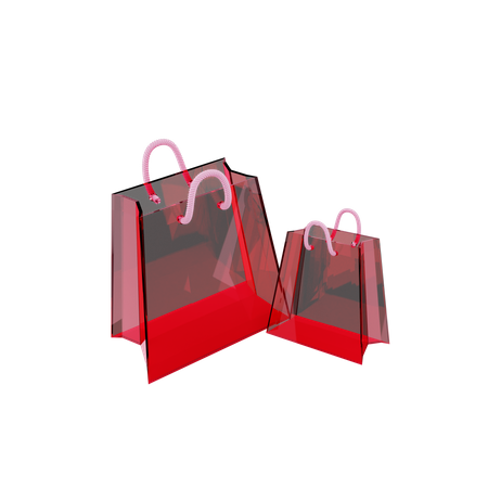 Shopping Bags  3D Icon