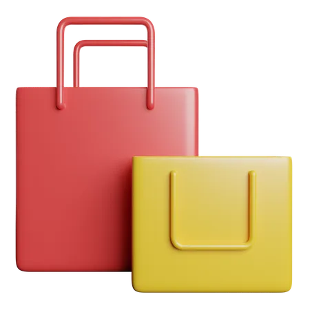 Shopping Bags  3D Icon