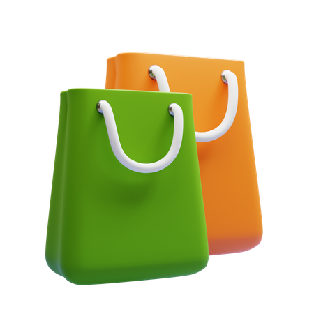 Shopping Bags  3D Icon