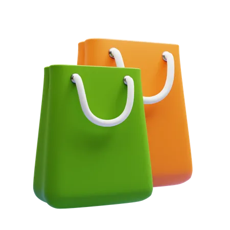 Shopping Bags  3D Icon