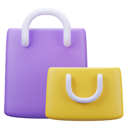 Shopping Bags  3D Icon