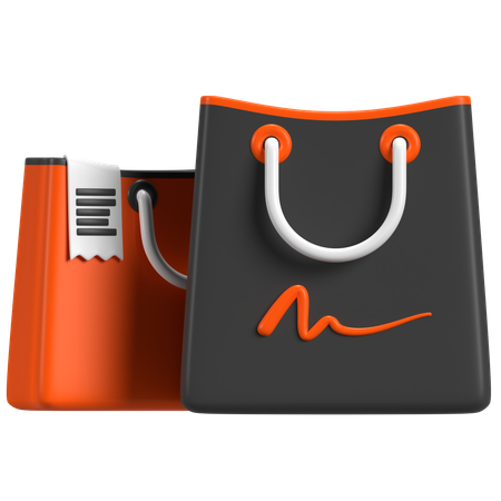 Shopping Bags  3D Icon