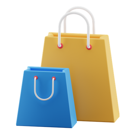 Shopping Bags  3D Icon