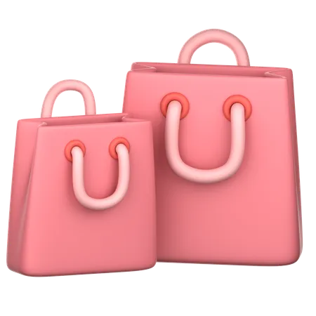 Shopping Bags  3D Icon