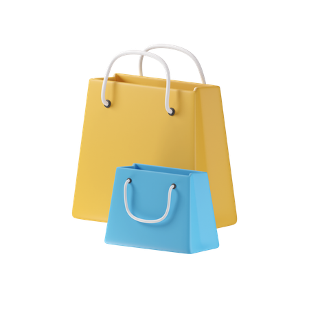 Shopping Bags  3D Icon