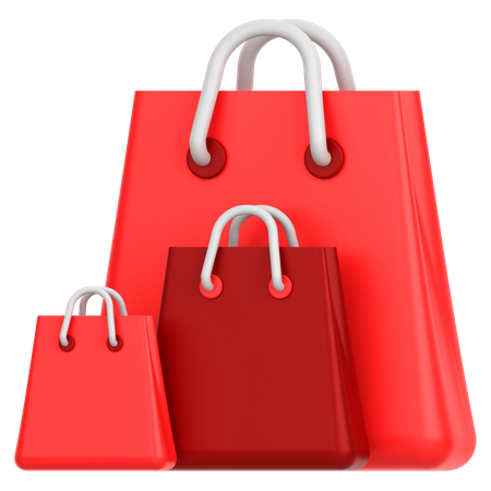 Shopping Bags  3D Icon