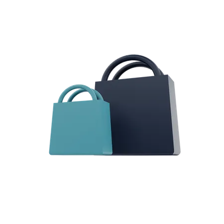 3 D Render Shopping Bag Illustration 3D Icon