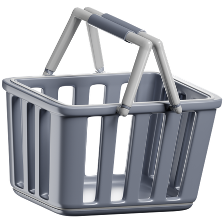 Shopping Basket  3D Icon