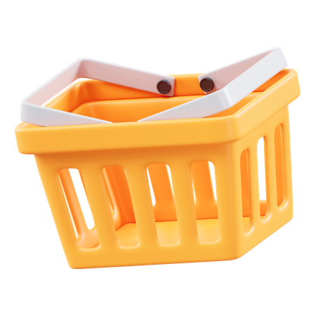 Shopping Basket  3D Icon