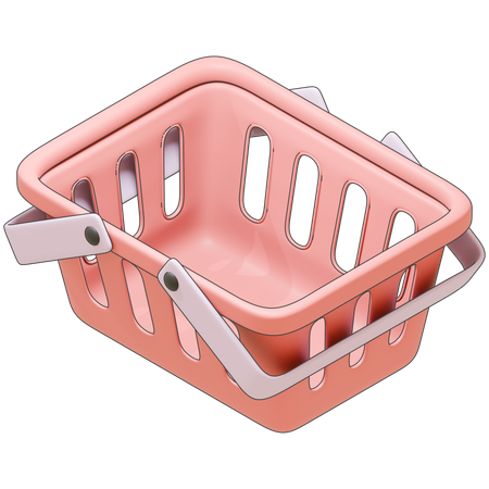 Shopping Basket  3D Icon