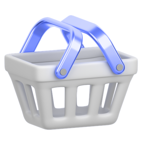 Shopping Basket  3D Icon