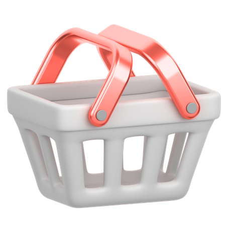 Shopping Basket  3D Icon
