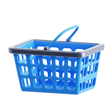 Shopping Basket  3D Icon