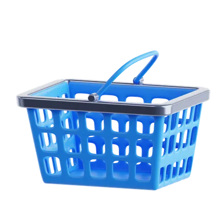 Shopping Basket  3D Icon