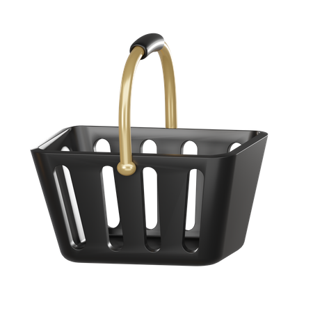 Shopping Basket  3D Icon