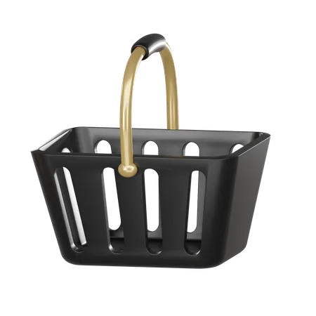 Shopping Basket  3D Icon