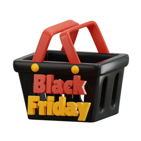 Shopping Basket  3D Icon