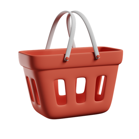 Shopping Basket  3D Icon