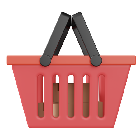 Shopping Basket  3D Icon