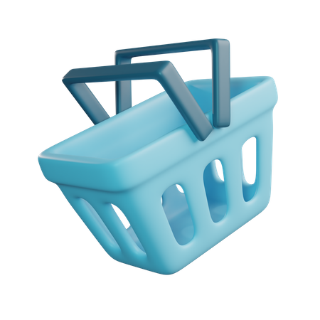 Shopping Basket  3D Icon