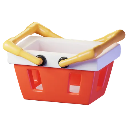 Shopping Basket  3D Icon