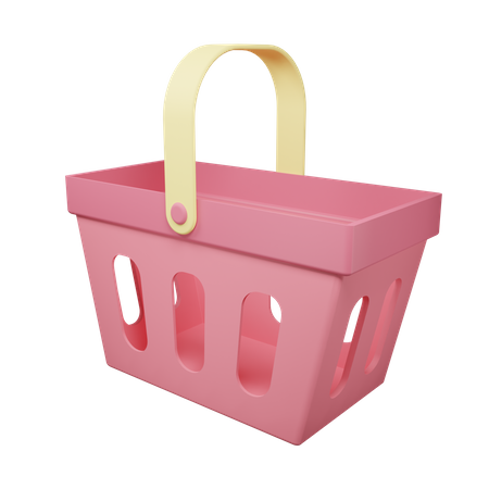 Shopping Basket  3D Icon