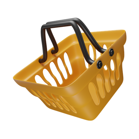 Shopping Basket  3D Icon