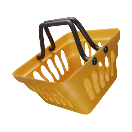 Shopping Basket  3D Icon