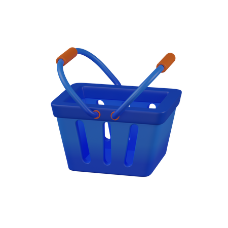 Shopping Basket  3D Icon