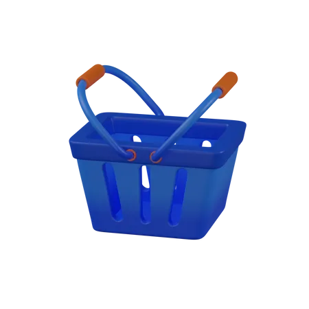 Shopping Basket  3D Icon